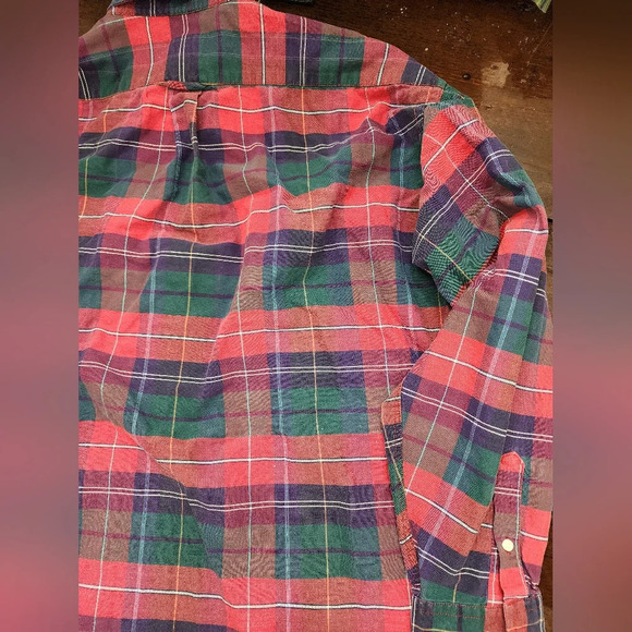 🤴👔 Plaid long sleeve button down shirt in size XXLT - Picture 11 of 16